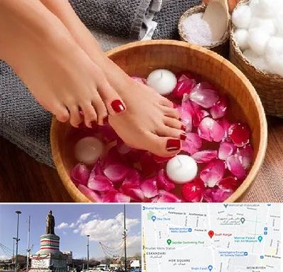 پدیکور در کارگر جنوبی