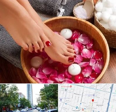 پدیکور در امامت مشهد