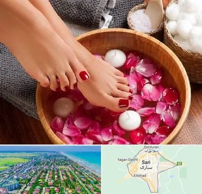 پدیکور در ساری