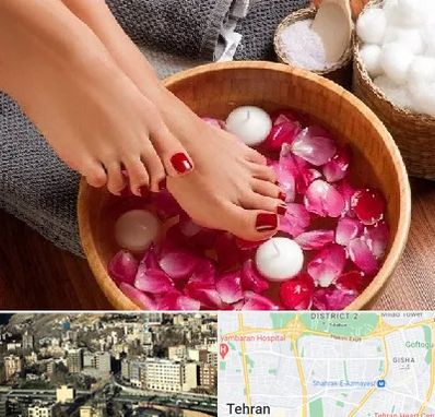 پدیکور در مرزداران 