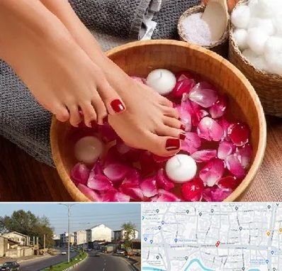 پدیکور در ضیابری رشت