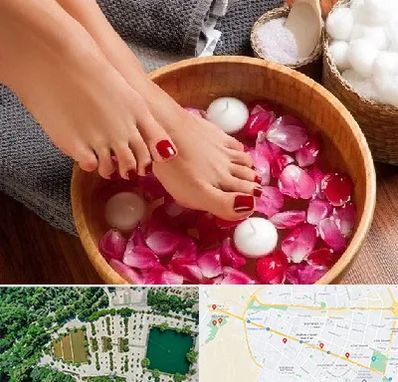 پدیکور در وکیل آباد مشهد