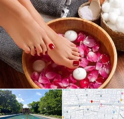 پدیکور در هشت بهشت اصفهان