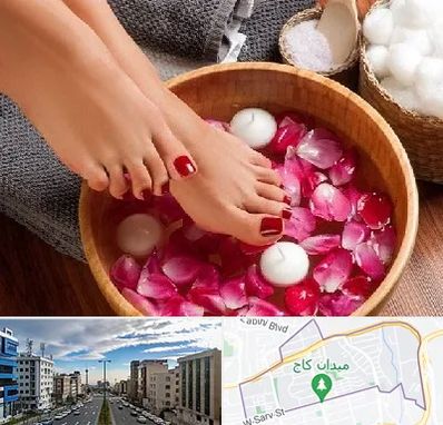 پدیکور در سعادت آباد 