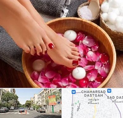 پدیکور در چهارصد دستگاه 