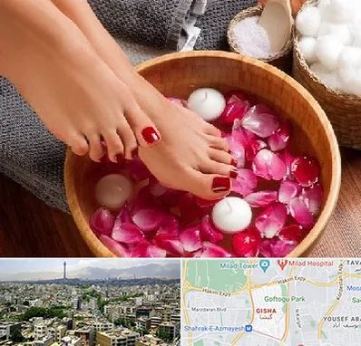 پدیکور در گیشا 