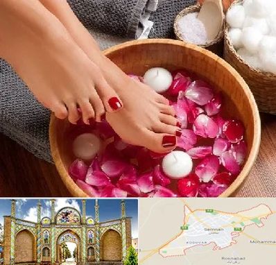 پدیکور در سمنان