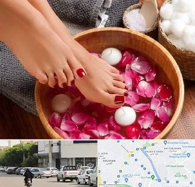 پدیکور در قدوسی شرقی شیراز