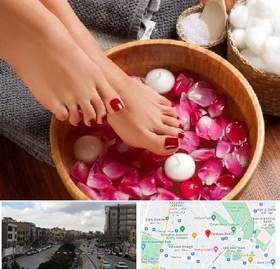 پدیکور در بلوار فردوسی مشهد