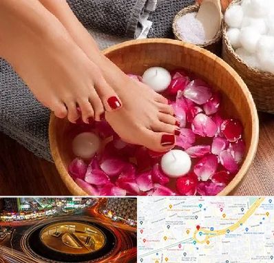 پدیکور در میدان ولیعصر