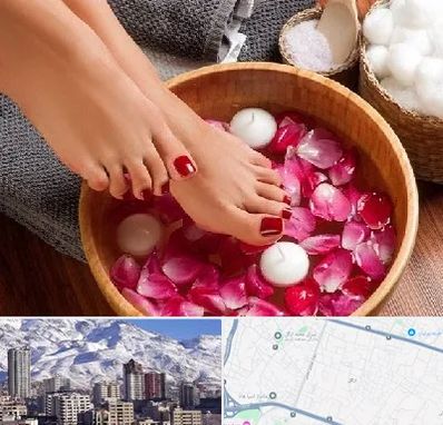 پدیکور در ازگل