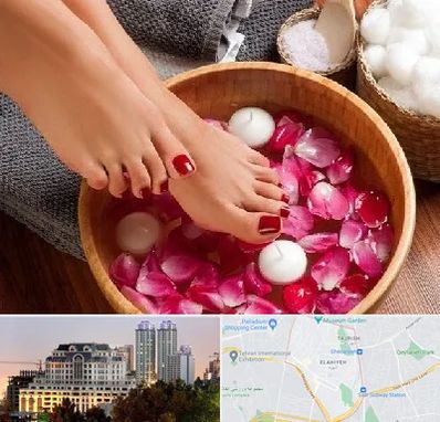 پدیکور در فرشته 