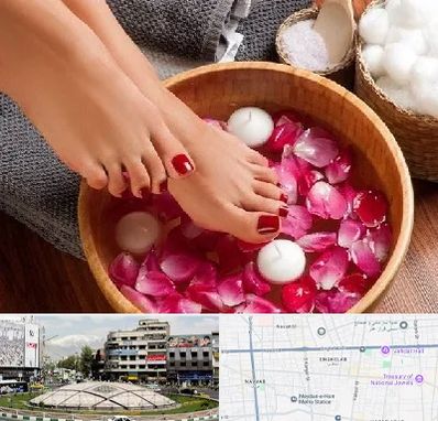 پدیکور در مرکز تهران