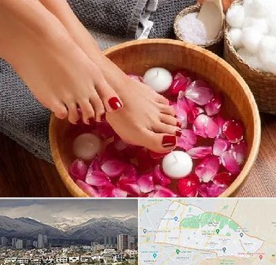 پدیکور در منطقه 4 تهران