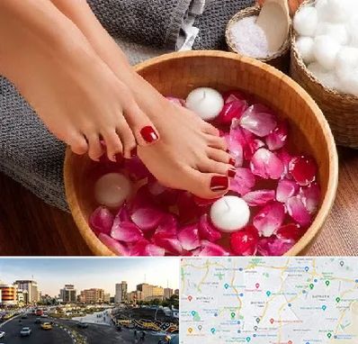 پدیکور در منطقه 7 تهران