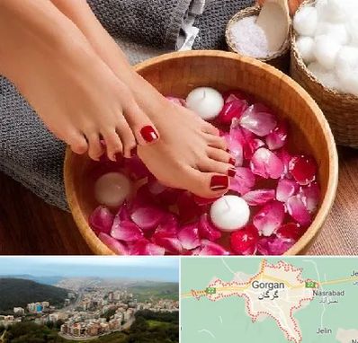 پدیکور در گرگان