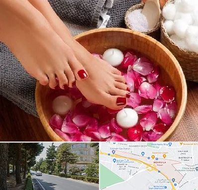 پدیکور در مهرویلا کرج