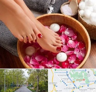 پدیکور در قدوسی غربی شیراز