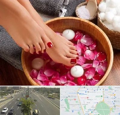 پدیکور در منطقه 17 تهران