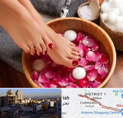 پدیکور در فرمانیه 