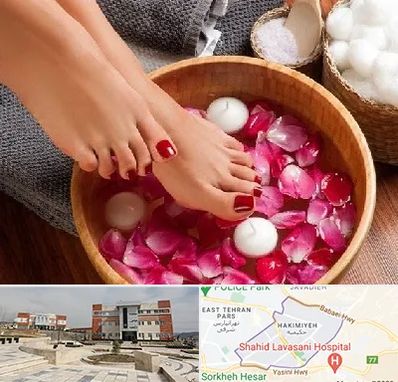 پدیکور در حکیمیه 