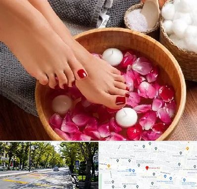 پدیکور در میرداماد