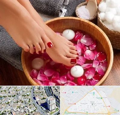 پدیکور در قاسم آباد مشهد