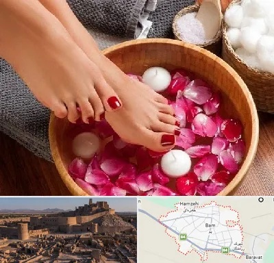 پدیکور در بم