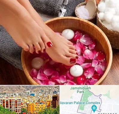 پدیکور در نیاوران 