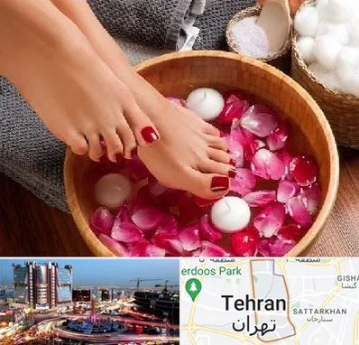 پدیکور در صادقیه 