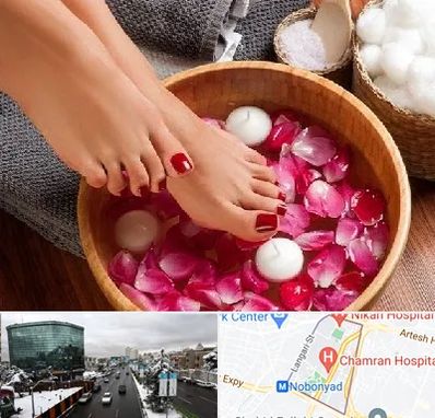 پدیکور در اقدسیه 