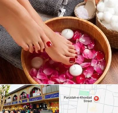 پدیکور در 15 خرداد