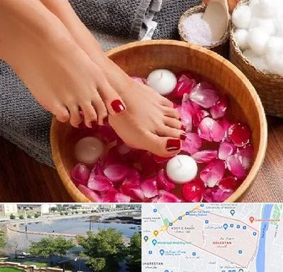 پدیکور در گلستان اهواز