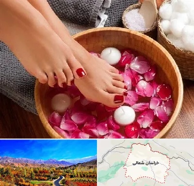 پدیکور در خراسان شمالی
