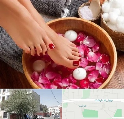 پدیکور در طرشت