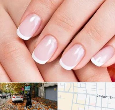 لمینت ناخن در خیابان فلسطین