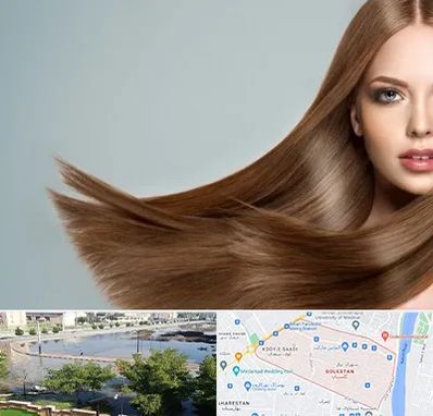 کراتین مو در گلستان اهواز