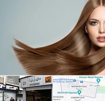 کراتین مو در منیریه 