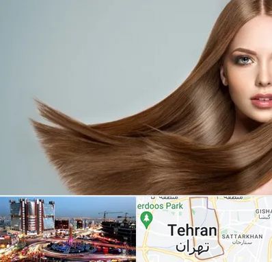 کراتین مو در صادقیه 