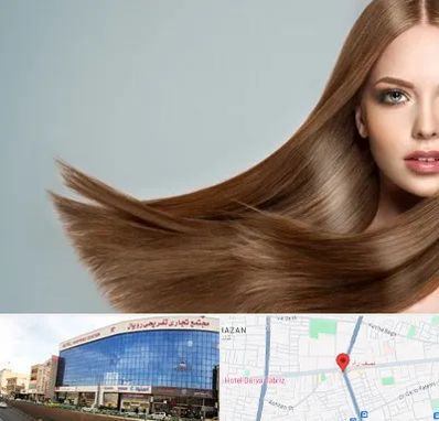 کراتین مو در نصف راه تبریز