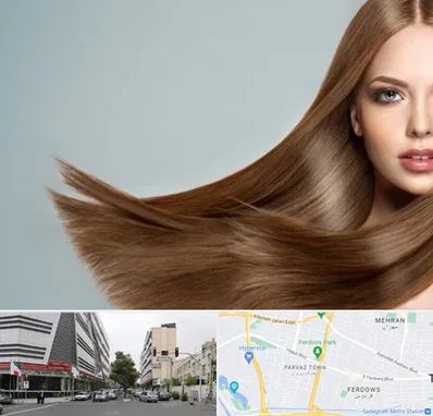 کراتین مو در بلوار فردوس 