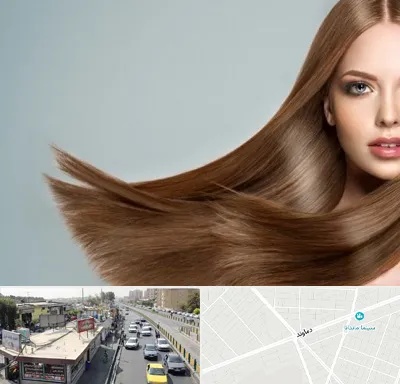 کراتین مو در خیابان دماوند