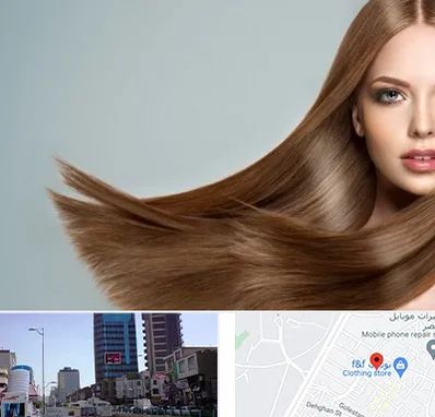 کراتین مو در چهارراه طالقانی کرج