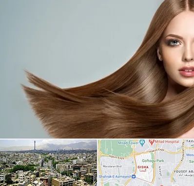 کراتین مو در گیشا 