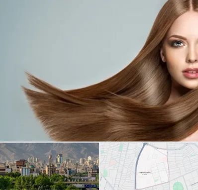 کراتین مو در جمشیدیه