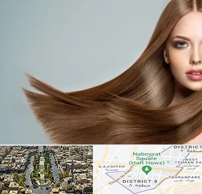 کراتین مو در نارمک 