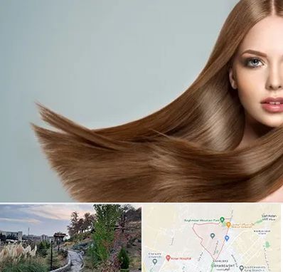 کراتین مو در باغستان کرج