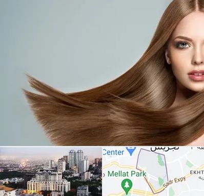 کراتین مو در الهیه 