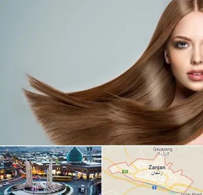 کراتین مو در زنجان