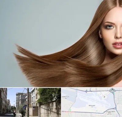 کراتین مو در مهرآباد